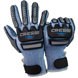 Gants HEX GRIP Bleu CRESSI