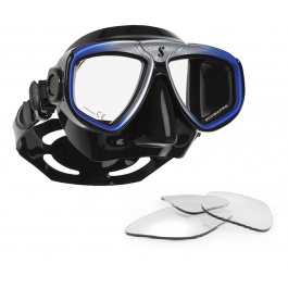 Masque de plongée et de snorkeling avec verres correctifs