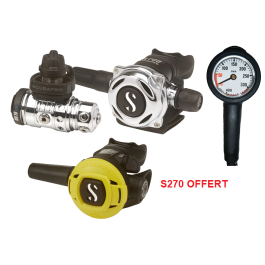 Pack Détendeur MK19 EVO A700 avec Octopus S270 OFFERT SCUBAPRO
