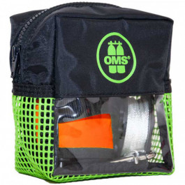 Pack sécurité VERT: parachute palier 1.80m ouvert + dévidoir 23m + sacoche OMS