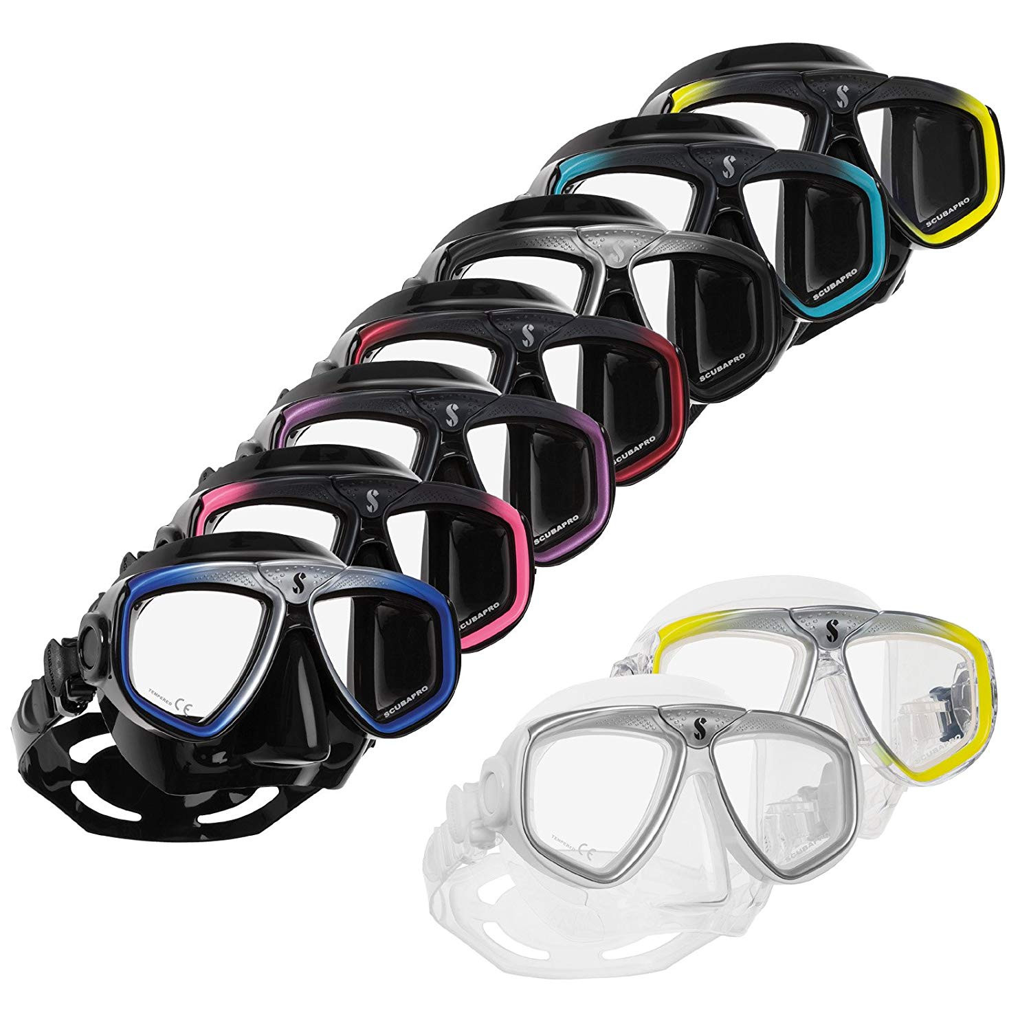 Lunettes de plongée à la vue clearance