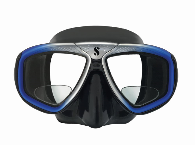 Masque de plongée et de snorkeling avec verres correctifs