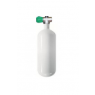 Bouteille Acier Bloc 2L Robinet Recycleur NITROX 232 bar OMS