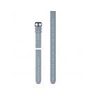 Bracelets de montre QuickFit® 20 Silicone Bleu écume GARMIN pour la plongée