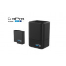 Double chargeur + batterie GoPro Hero5
