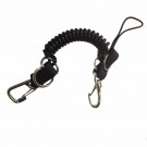 Extenser Spirale avec Mousqueton et Anneau inox XL 
