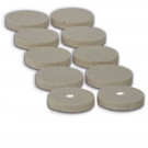 Kit de 10 feutres pour cartouche Coltri Hyperfiltre polypropylene COLTRI