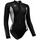 Maillot de bain STEP IN CHILLPROOF Manche Longues SHARKSKIN