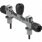 Manifold Robinet Bi 300 Bar 144 mm avec robinet isolation APEKS