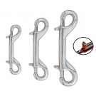 Mousqueton double Big Grip OMS, en inox