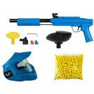 Pack paintball enfant Gotcha Bleu + 500 Billes