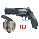Pack Revolver HDR50 11J + Holster MOLLE Kydex Thermoformé Wrap Camo