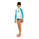 Rash guard junior garçon manches longues