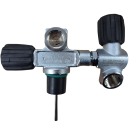 Robinet 2 sorties 232 bar DIN OMS
