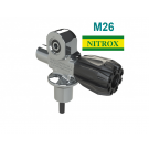 Robinet M26 Nitrox extensible à droite 232 bars APEKS