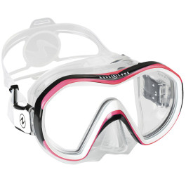 Masque REVEAL X1 Transparent et Rose/Blanc/Noir AQUALUNG
