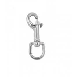 Mousqueton bolt snap inox 75mm APEKS