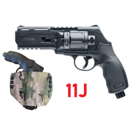 Pack Revolver HDR50 11J + Holster MOLLE Kydex Thermoformé Wrap Camo