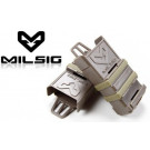 2 FazMag Milsig Porte chargeur Tan pour TPX et Zetamag