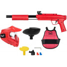 Pack paintball enfant Gotcha Rouge