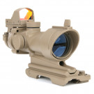 Lunette Scope ACOG 4X32 + point rouge