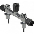 Manifold Robinet Bi 300 Bar 204 mm avec robinet isolation APEKS