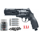 Pack Revolver HDR50 11J Umarex + Billes caoutchouc à ailettes