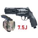 Pack Revolver HDR50 7.5J + Holster MOLLE Kydex Thermoformé Wrap Camo