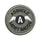 Patch Velcro Asshole Merit Badge