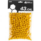 Sachet de 500 billes peinture Cal.43 DSG Jaune