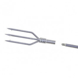 2 Tridents Baby plat zingué M6 pour Arbalète Espadon BEUCHAT