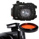 Pack Caisson G7X Mark II + Filtre rouge M67