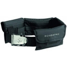 Belt bag black stainless steel buckle