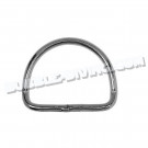 Bent stainless steel D ring 5cm